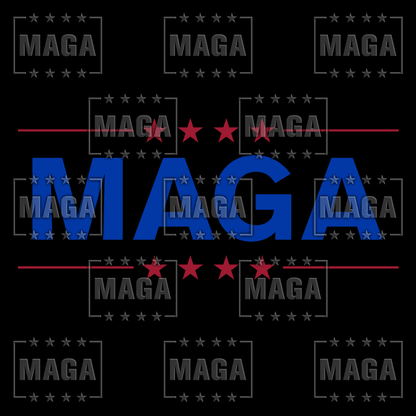 MAGA - Black maga trump