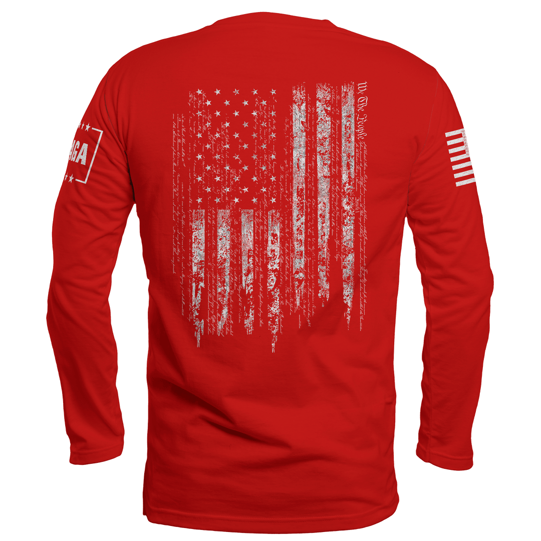 "MAGA Hat" Long Sleeve maga trump