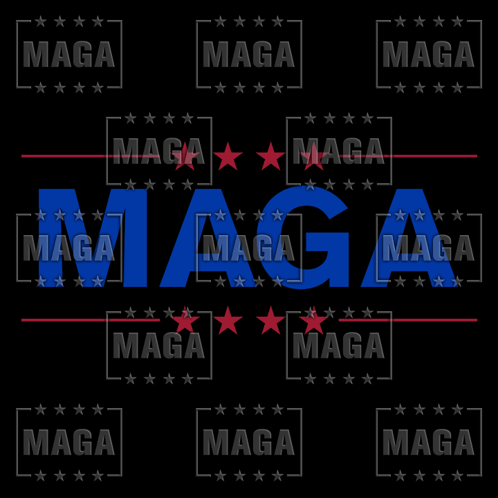 MAGA Kids Hoodie - Black maga trump