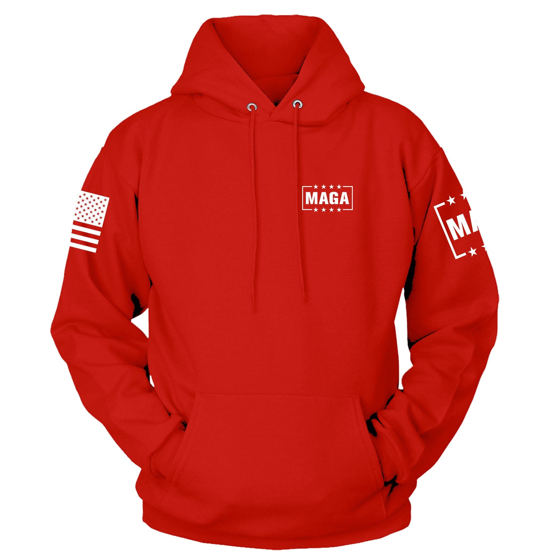 MAGA King Back Print Hoodie maga trump