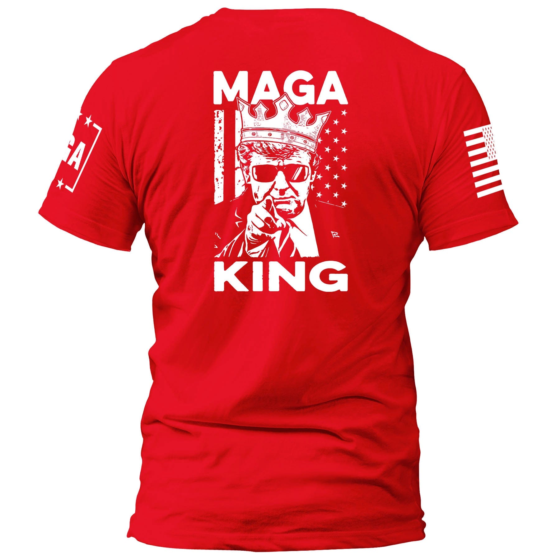MAGA King Back Print maga trump