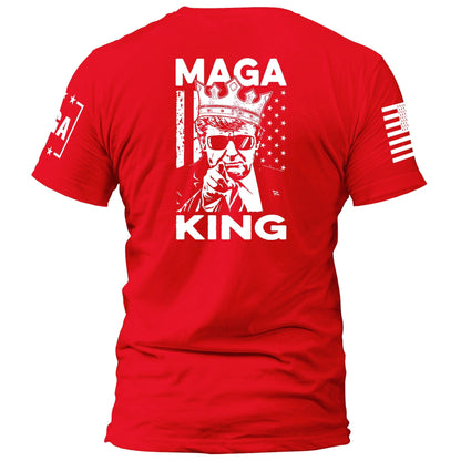 MAGA King Back Print maga trump