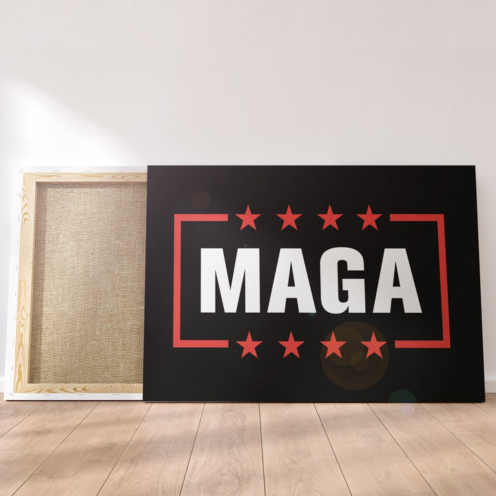 MAGA Logo Canvas maga trump