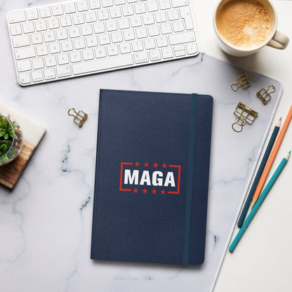 MAGA Logo Hardcover Journal maga trump