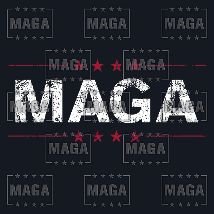 MAGA Long Sleeve - Navy Blue - MAGA