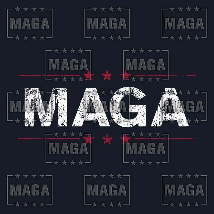 MAGA Moisture-Wicking T-shirt - Navy Blue maga trump