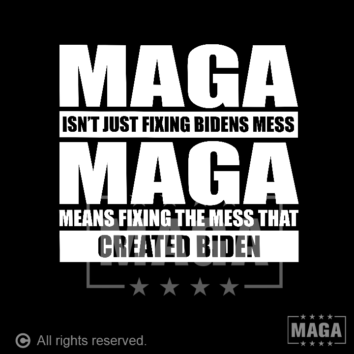 MAGA Will Fix maga trump