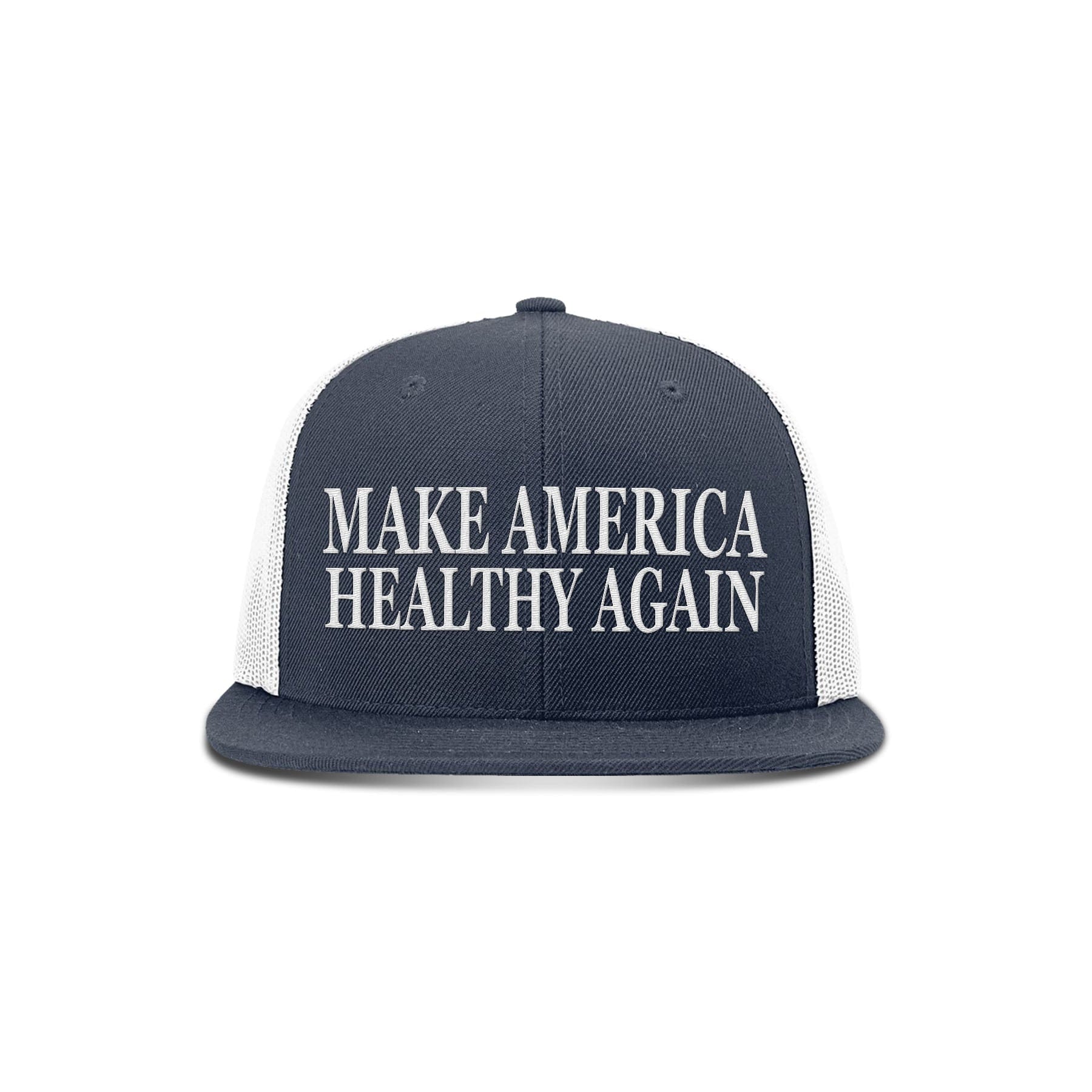 Make America Healthy Again Flat Bill Hat maga trump