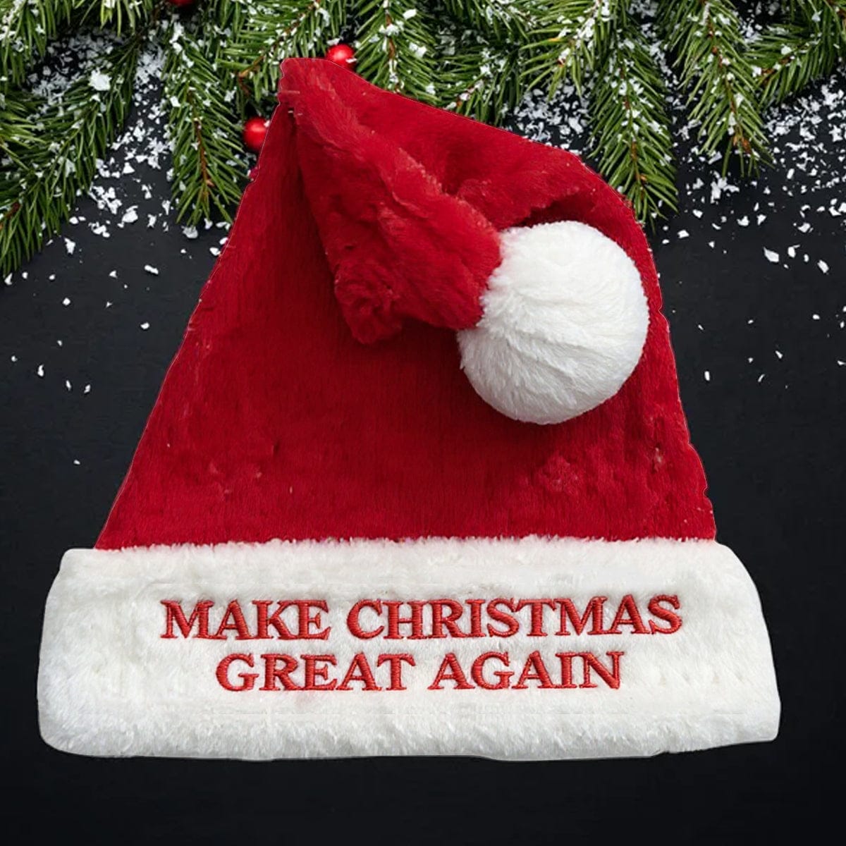 Make Christmas Great Again Santa Hat maga trump