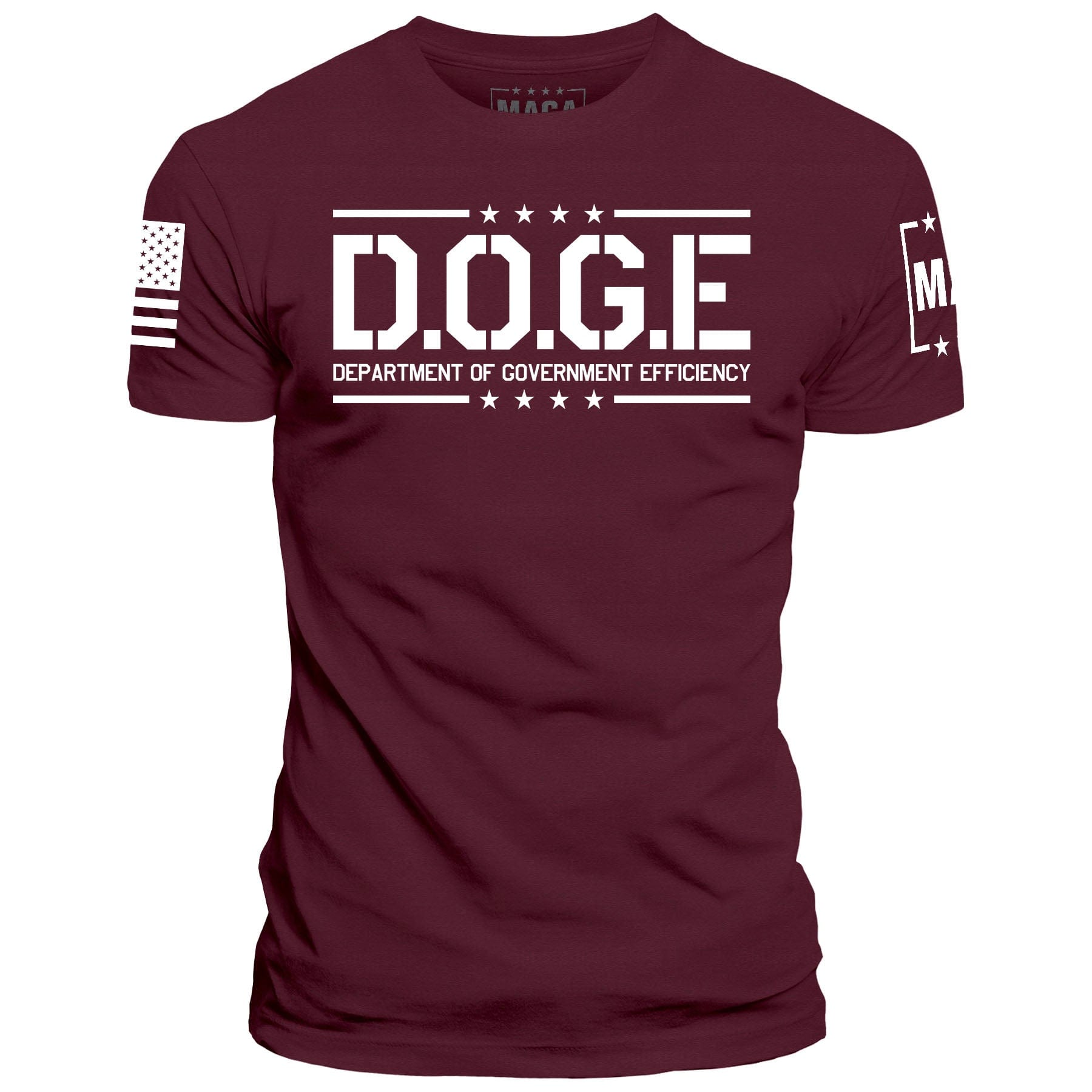 Maroon / S D.O.G.E Department Of Government Efficiency | Fall Edition maga trump