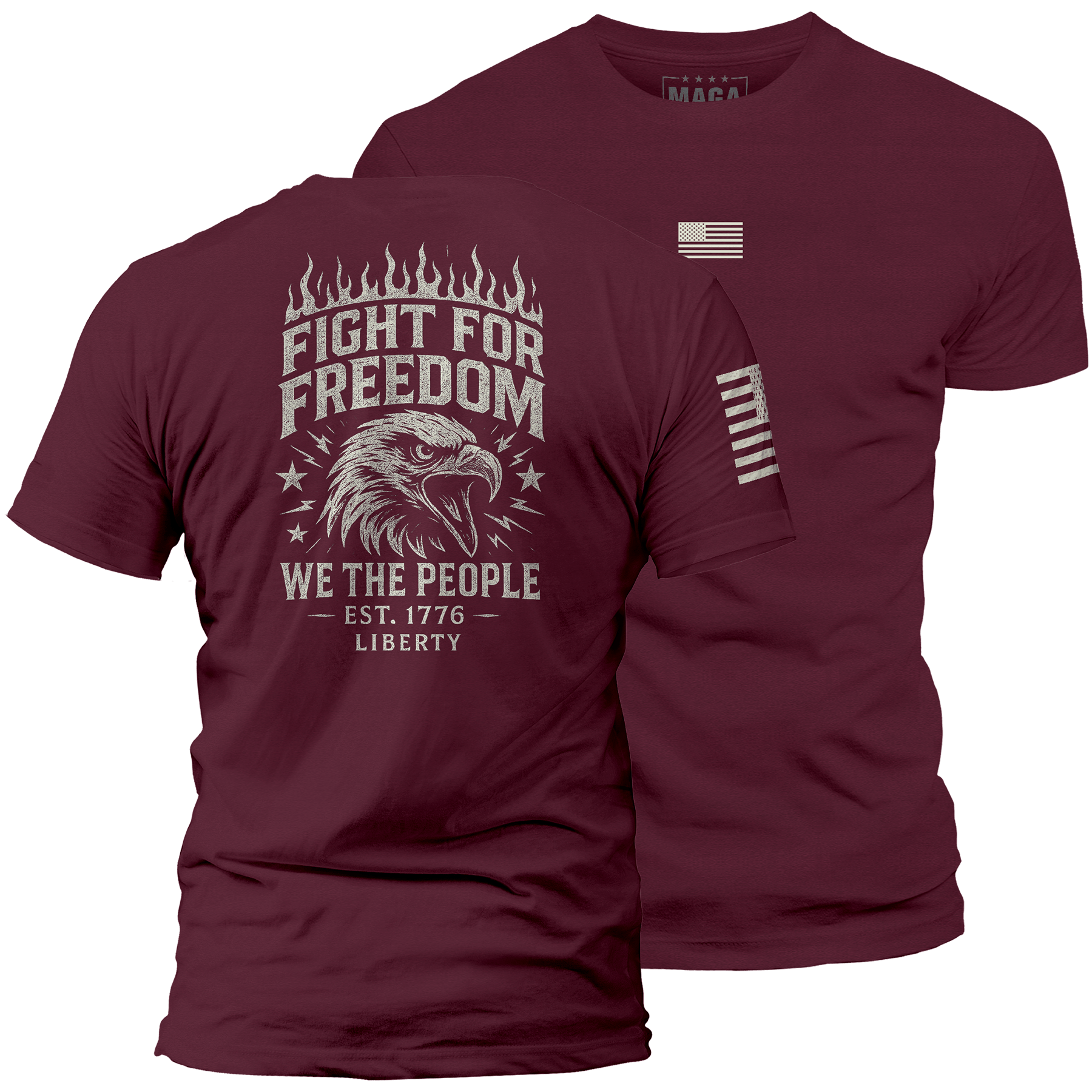 Maroon / S Fight for Freedom | Fall Edition maga trump