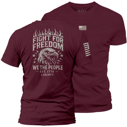 Maroon / S Fight for Freedom | Fall Edition maga trump