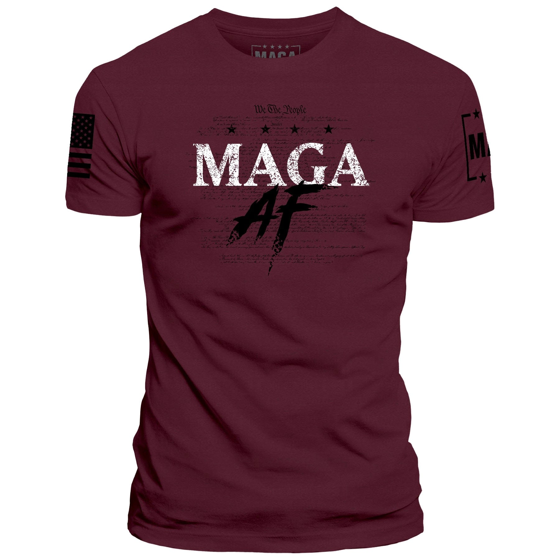 Maroon / S MAGA AF™ | Fall Edition maga trump