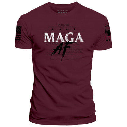 Maroon / S MAGA AF™ | Fall Edition maga trump