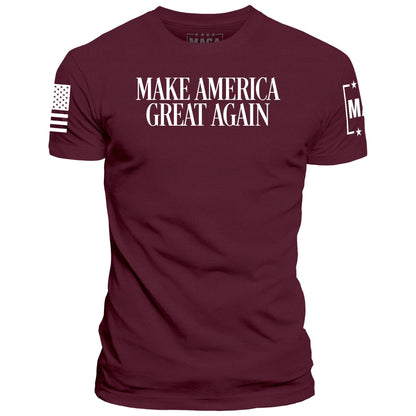Maroon / S Make America Great Again | Fall Edition maga trump