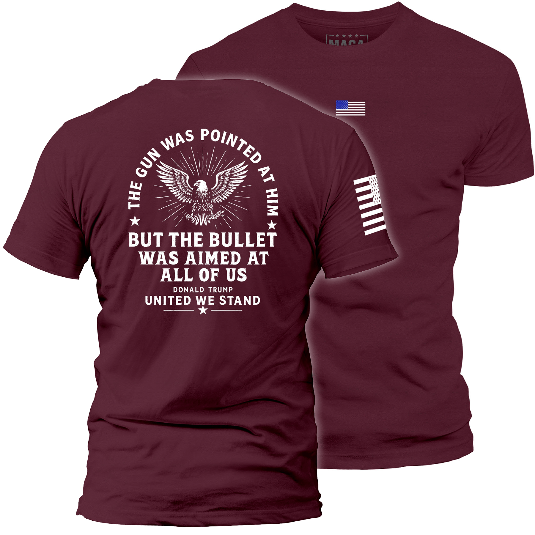 Maroon / S United We Stand | Fall Edition maga trump