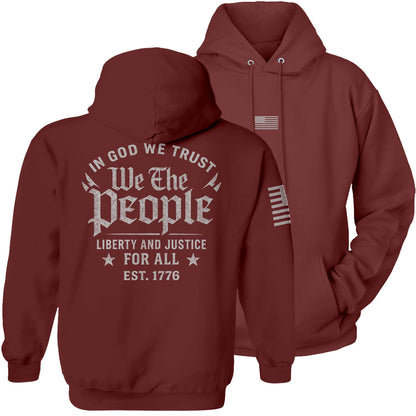 Maroon / S We The People Hoodie maga trump