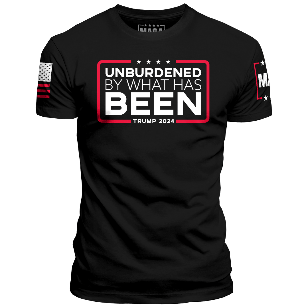 Men's Shirt / Black / XS Unburdened by What Has Been maga trump