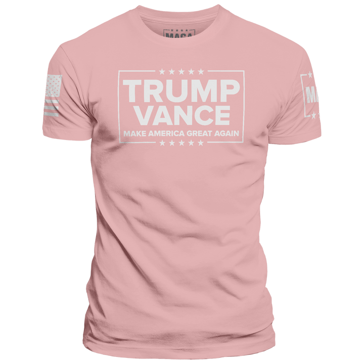 Men's Shirt / Desert Pink / XS Trump Vance Pink maga trump