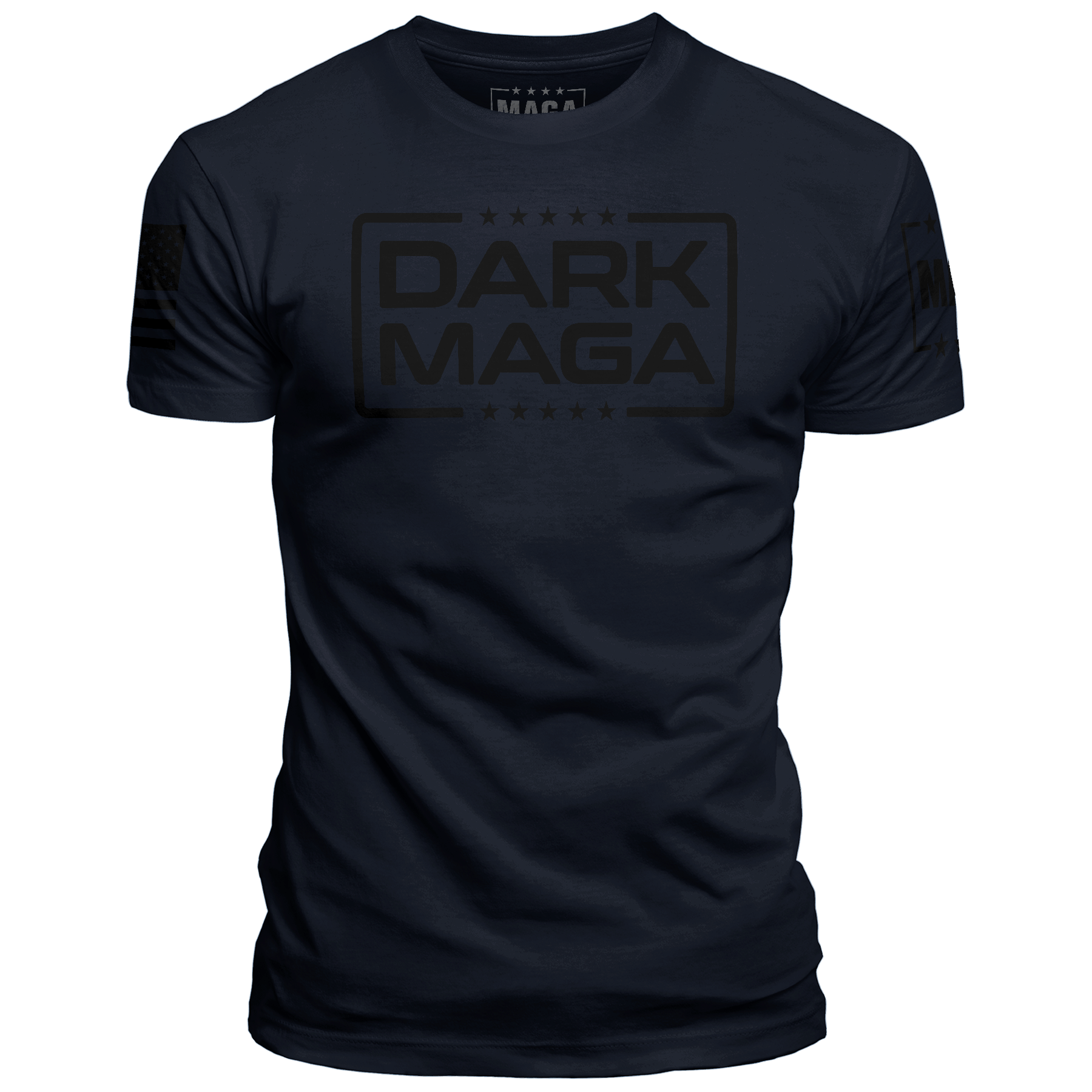 Men's Shirt / Midnight Navy / XS Dark MAGA V6 maga trump