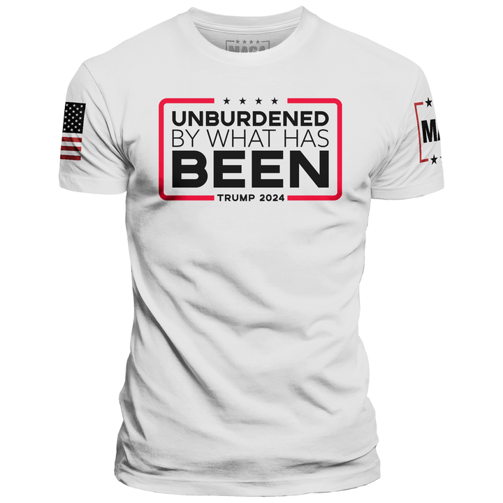 Men's Shirt / White / XS Unburdened by What Has Been maga trump