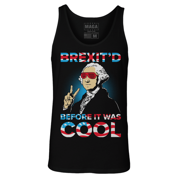 Men's Tank Top / Black / XS Brexit'd Before It Was Cool - Pete Hegseth Edition maga trump