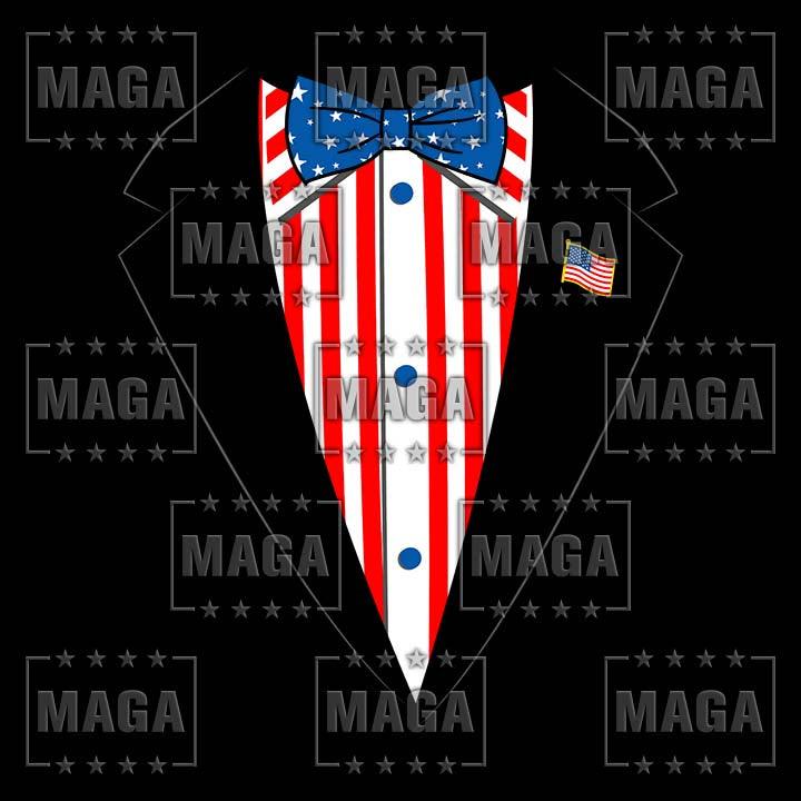 Merican Tuxedo maga trump