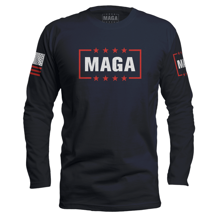 Midnight Navy / S MAGA Long Sleeve maga trump