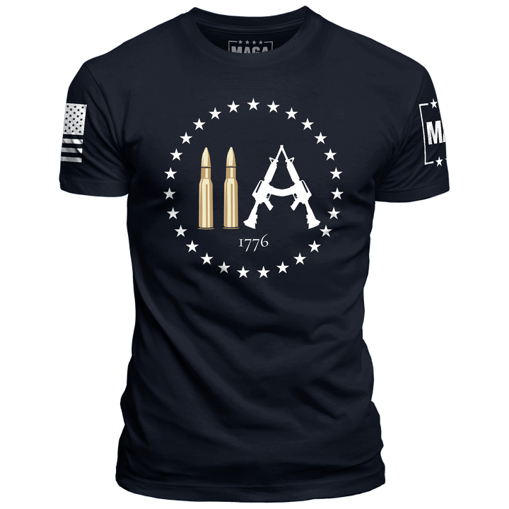 Midnight Navy / XS 2nd Amendment 1776 maga trump