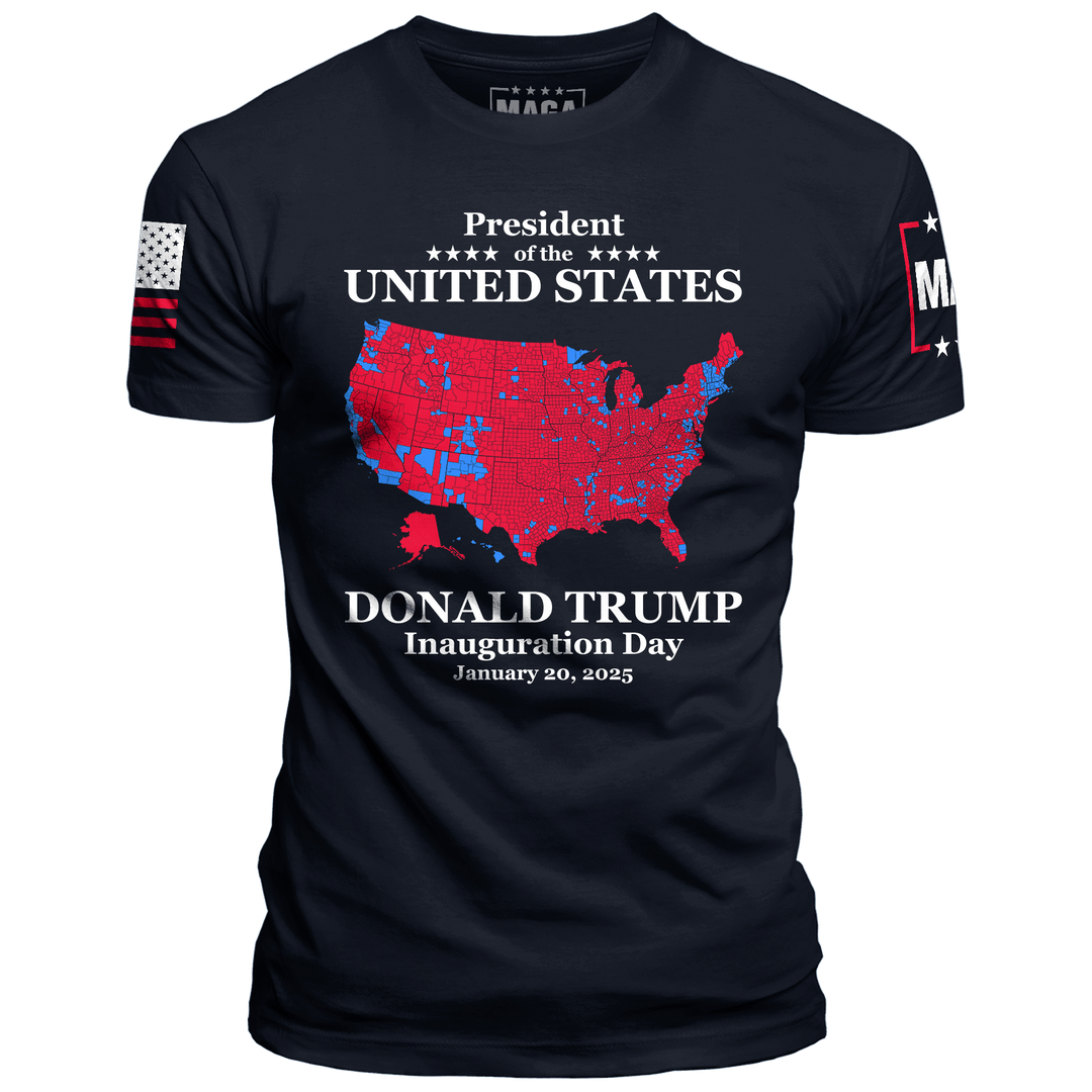 Midnight Navy / XS Inauguration Day Electoral Map maga trump