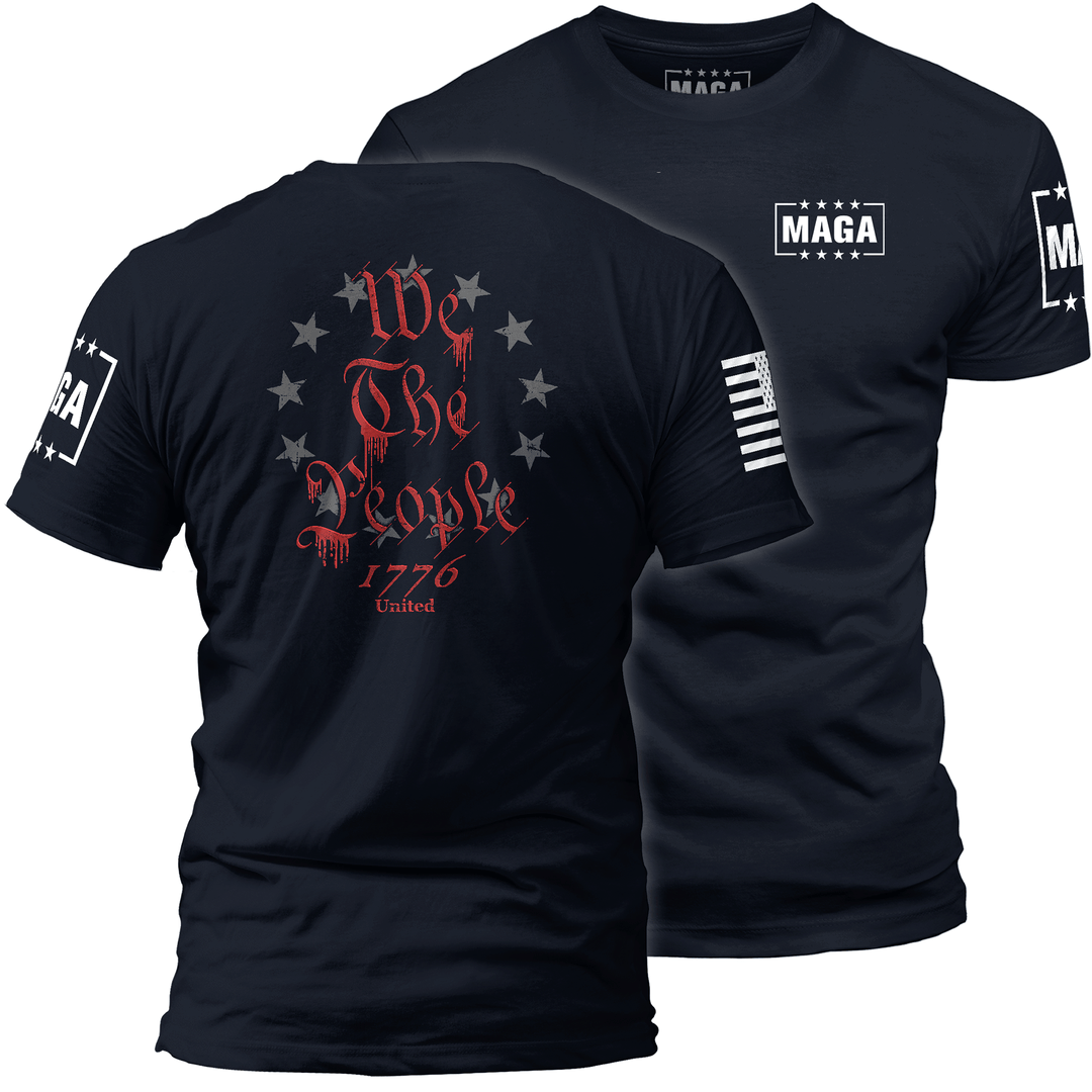 Midnight Navy / XS We The People - Backprint maga trump