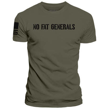 Military Green / S No Fat Generals maga trump