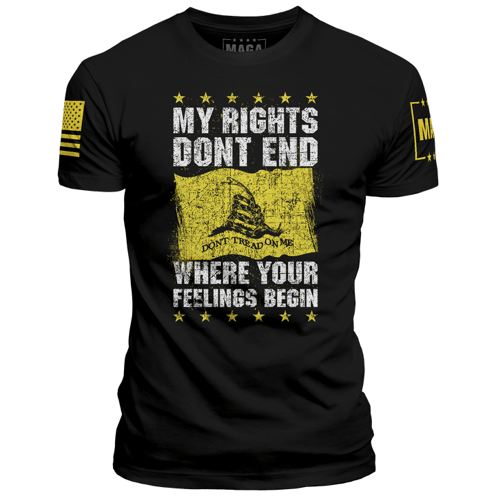 My Rights Don't End Gadsden maga trump