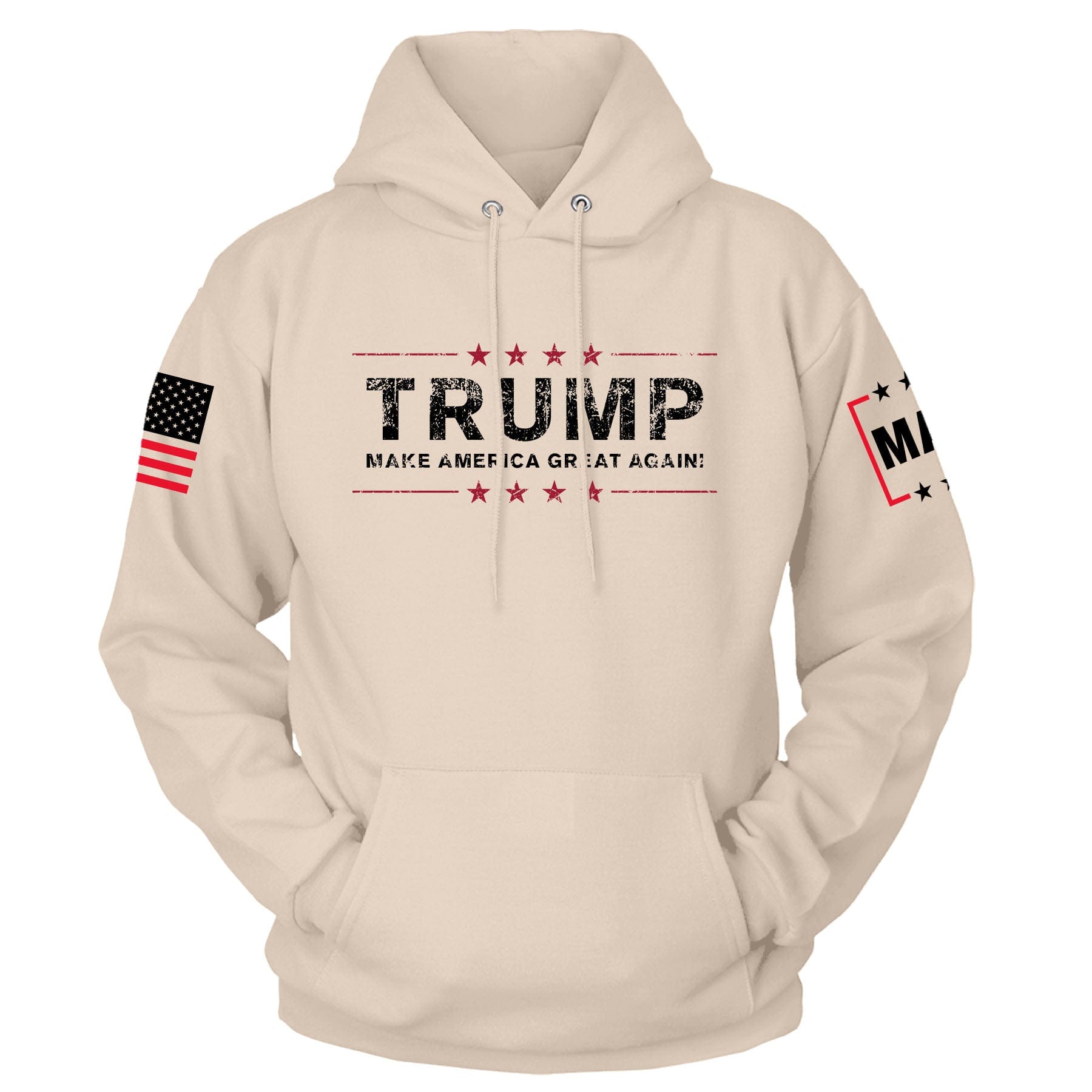 Natural / S Trump MAGA Hoodie | Fall Edition maga trump