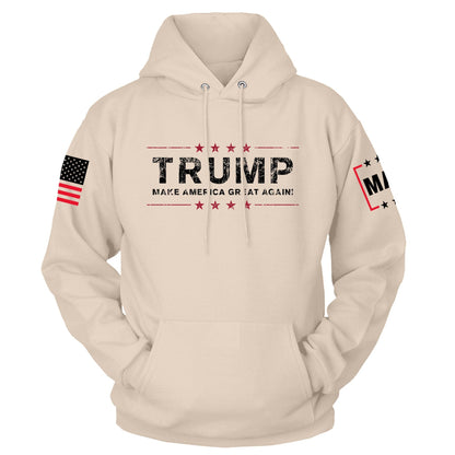 Natural / S Trump MAGA Hoodie | Fall Edition maga trump