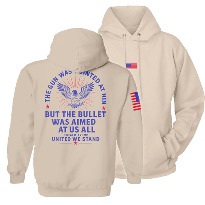 Natural / S United We Stand Hoodie | Fall Edition maga trump