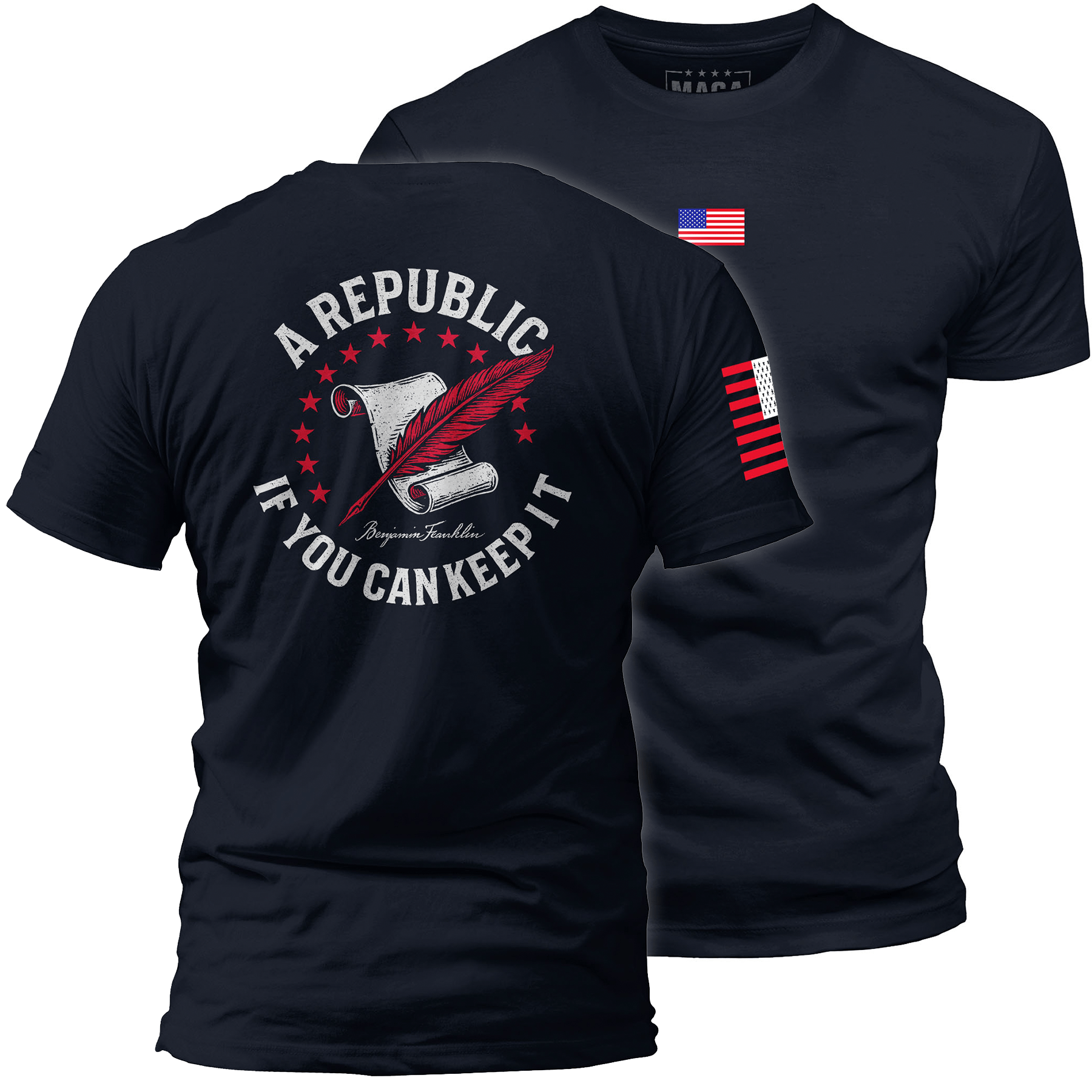 Navy / S A Republic if you can keep it maga trump