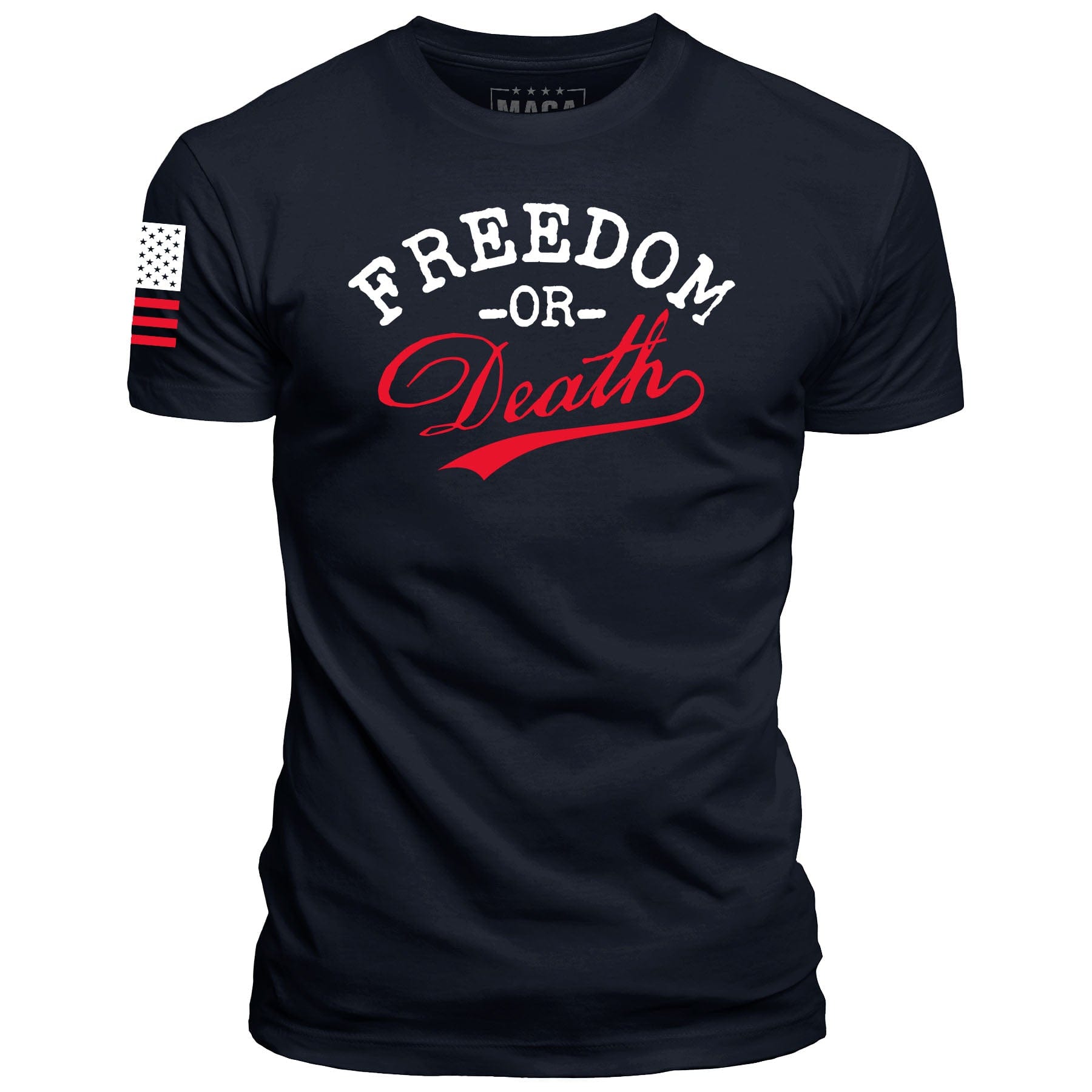Navy / S Freedom or Death maga trump