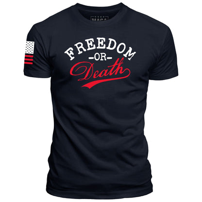 Navy / S Freedom or Death maga trump