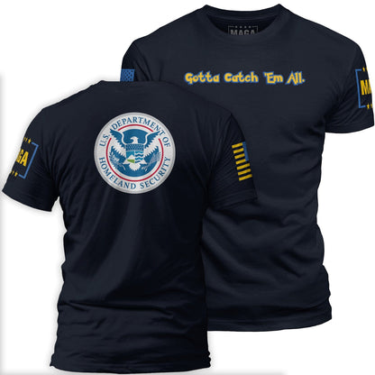 Navy / S Gotta Catch 'Em All maga trump