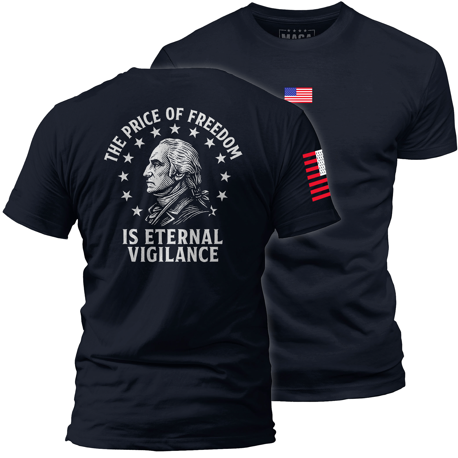 Navy / S The Price of Freedom maga trump