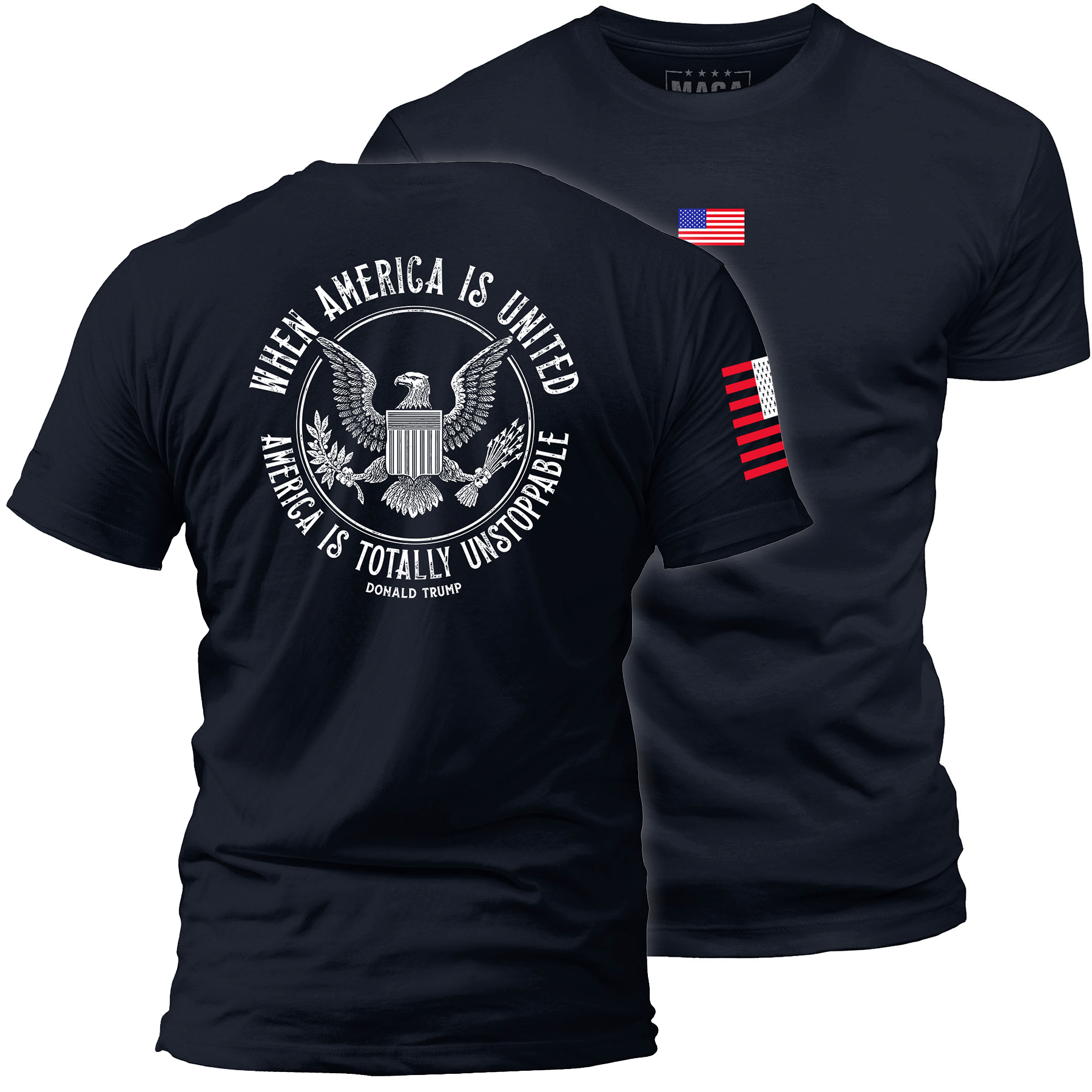 Navy / S When America is United maga trump