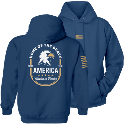 Neptune / S America Founded on Freedom Hoodie | Fall Edition maga trump