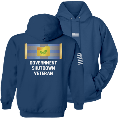 Neptune / S Government Shutdown Veteran Hoodie | Fall Edition maga trump
