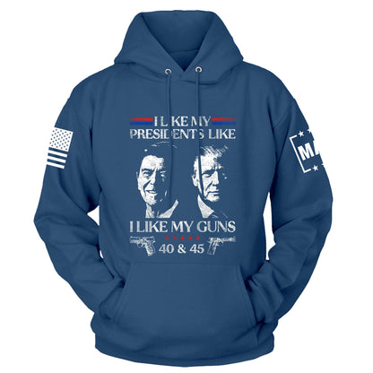 Neptune / S I Like My Presidents Hoodie | Fall Edition maga trump