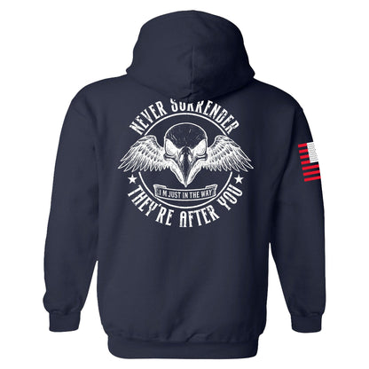 Never Surrender Hoodie maga trump