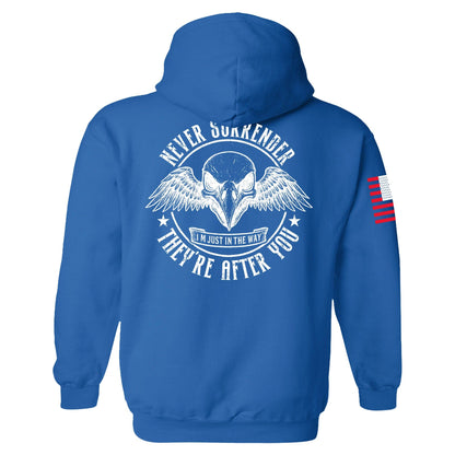 Never Surrender Hoodie maga trump