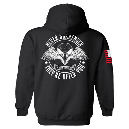 Never Surrender Hoodie maga trump