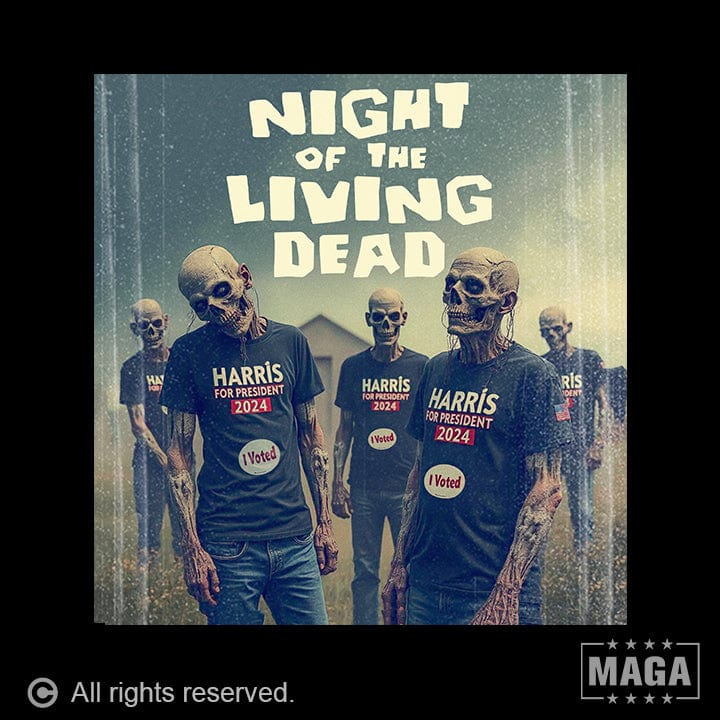 Night of the Living Dead maga trump