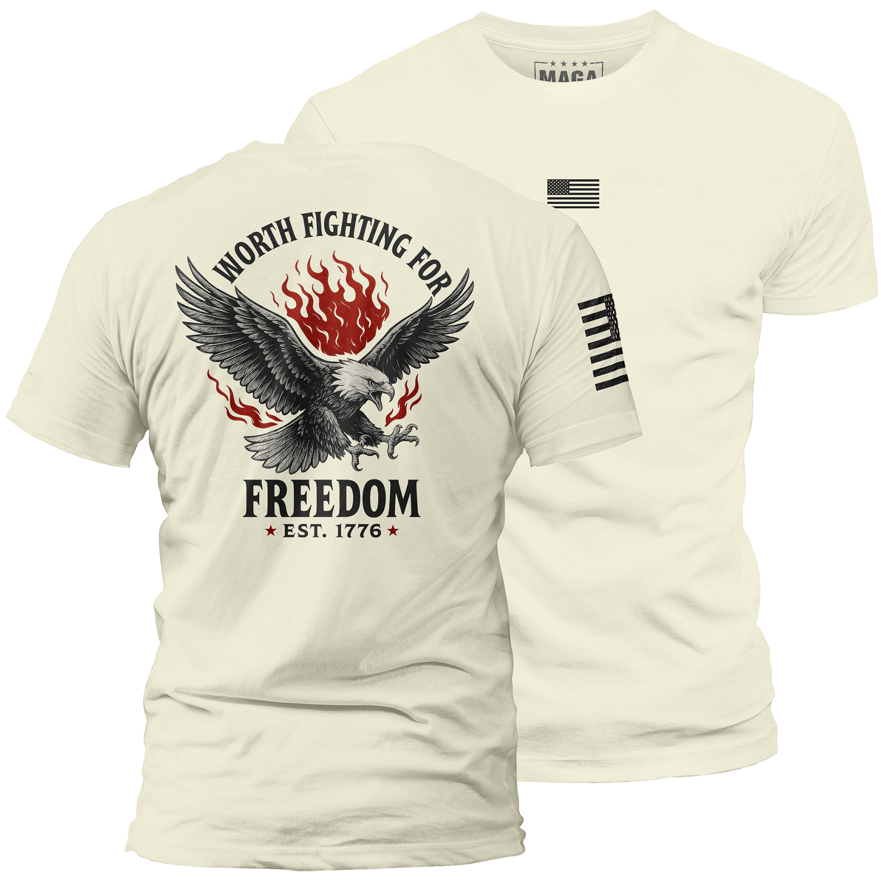 Off-White / S Freedom is Worth Fighting For | Fall Edition maga trump